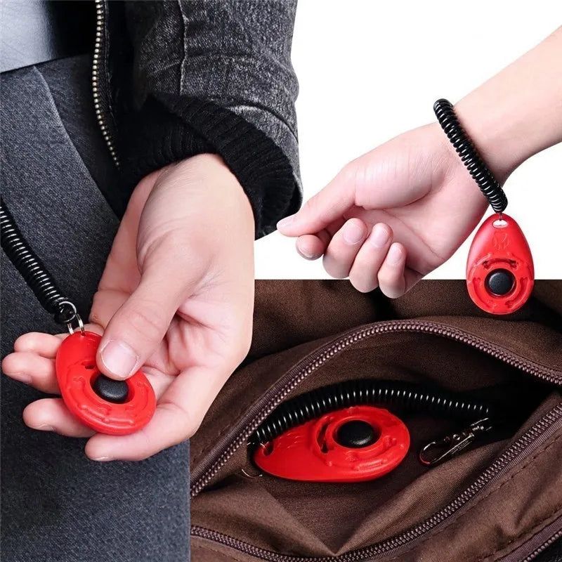 Dog Training Clicker with Adjustable Wrist Strap