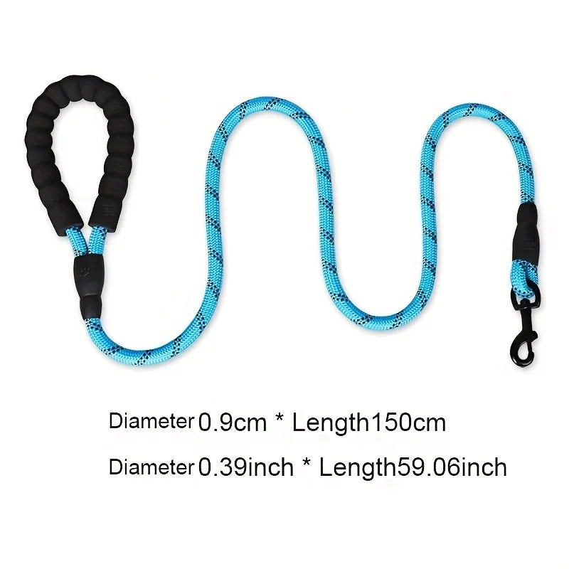 Reflective and Comfortable 1.5m Pet Leash for Dogs of All Sizes