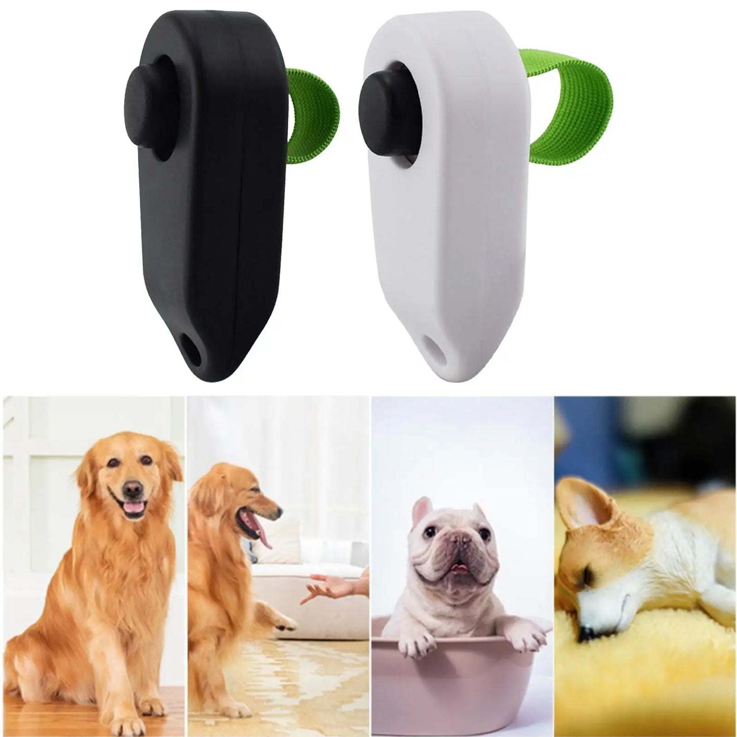 Dog Training Portable Dog Click Trainer Aid Tool Pet Training Click Sound, Guide Obedience Dog Supplies