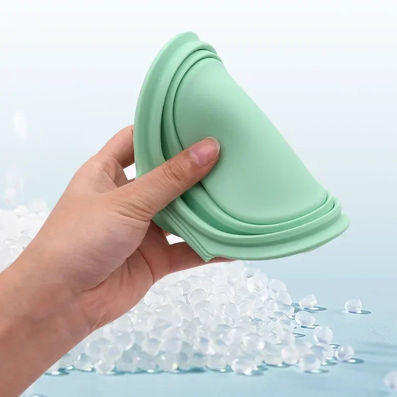 350ML Silicone Portable Pet Water Bowl for Cat Folding Bowl Food Feeder Pet Drinking Basin Travel Dog Bowls Puppy Accessories