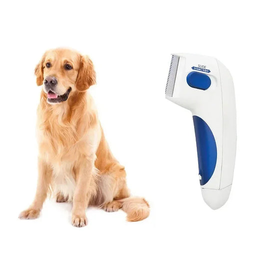 Electric Anti Lice Pet Comb Dog Cat Flea Grabber Combs Remover Multifunctional Physical Puppy Hair Lice Killer Cleaning Brush