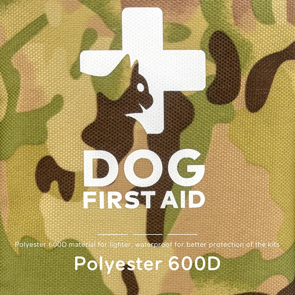 72pcs Dog Emergency Rescue Case Pet First Aid Kit Survival Kit Militarytactical Medical Bag Set First Aid Bag Medicine Organizer